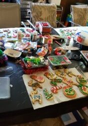 Holiday cookies with clients 22